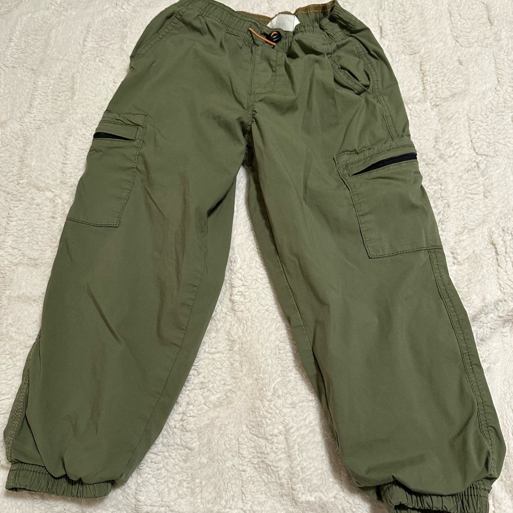 H&M army green pants kids